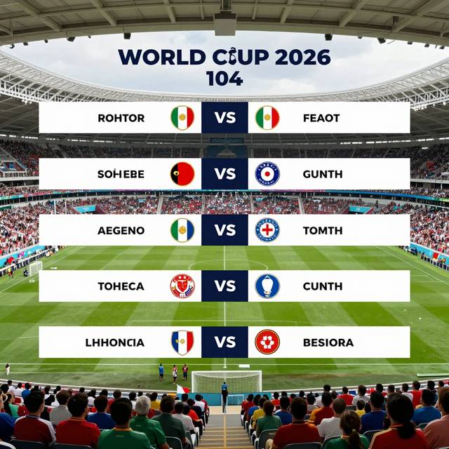 World Cup 2026 lịch thi đấu toàn bộ 104 trận đã chốt, khai mạc ngày 11/6 tại Azteca