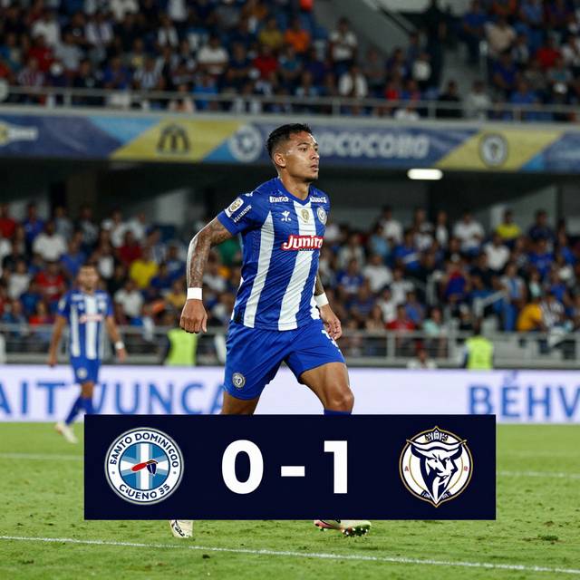 Santo Domingo thất thủ 0-1 trước Deportivo Cuenca Juniors ngay trên sân nhà Estadio Folke Anderson