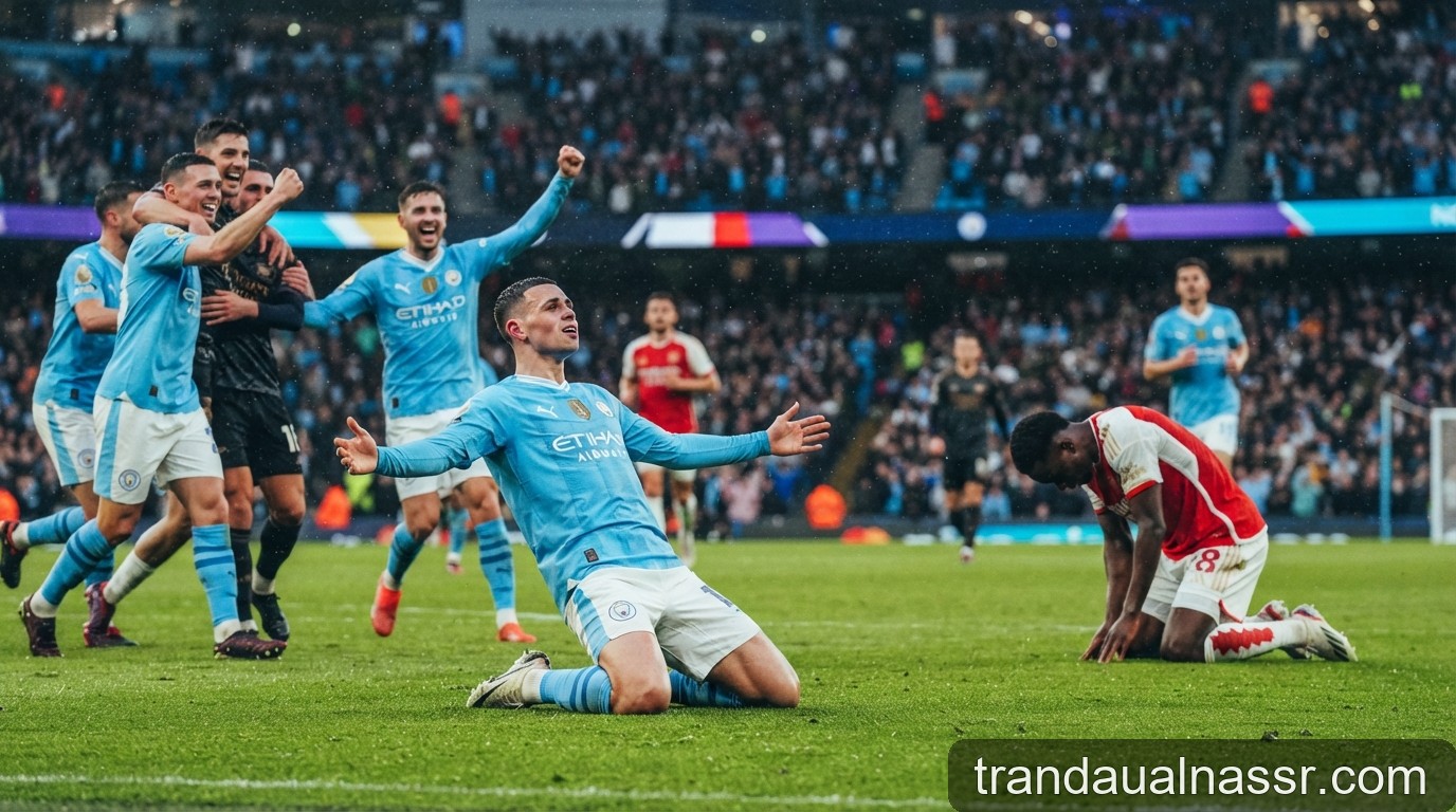 Premier League 2026/27: Man City độc chiếm ngôi đầu, Arsenal vấp ngã đau đớn