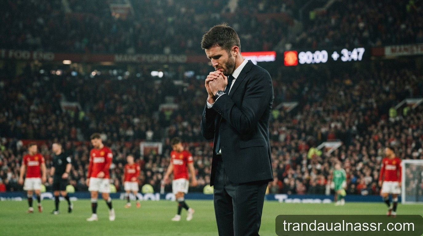 Man Utd dưới thời Michael Carrick: Khủng hoảng 40 năm và áp lực từ những phút bù giờ